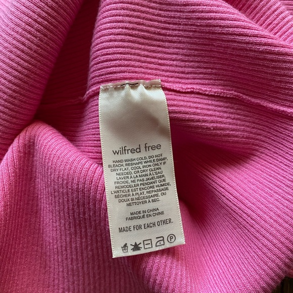 Wilfred Cutout Knit Mini Dress 2XS - Picture 4 of 6